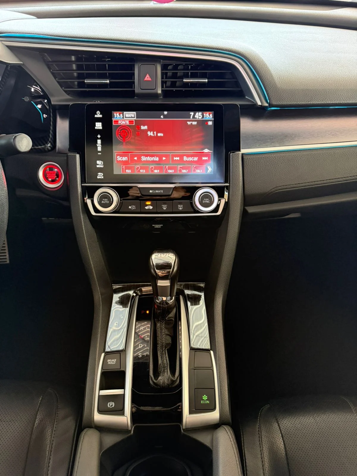 HONDA CIVIC TOURING 1.5 TURBO